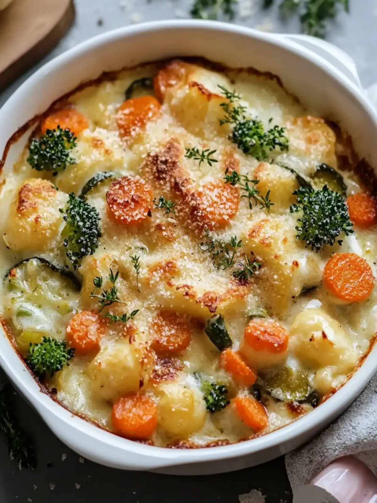 Creamy Winter Vegetable Casserole