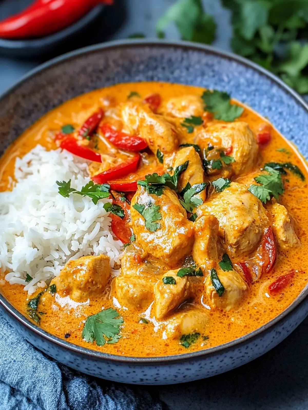 Keto Coconut Curry Chicken