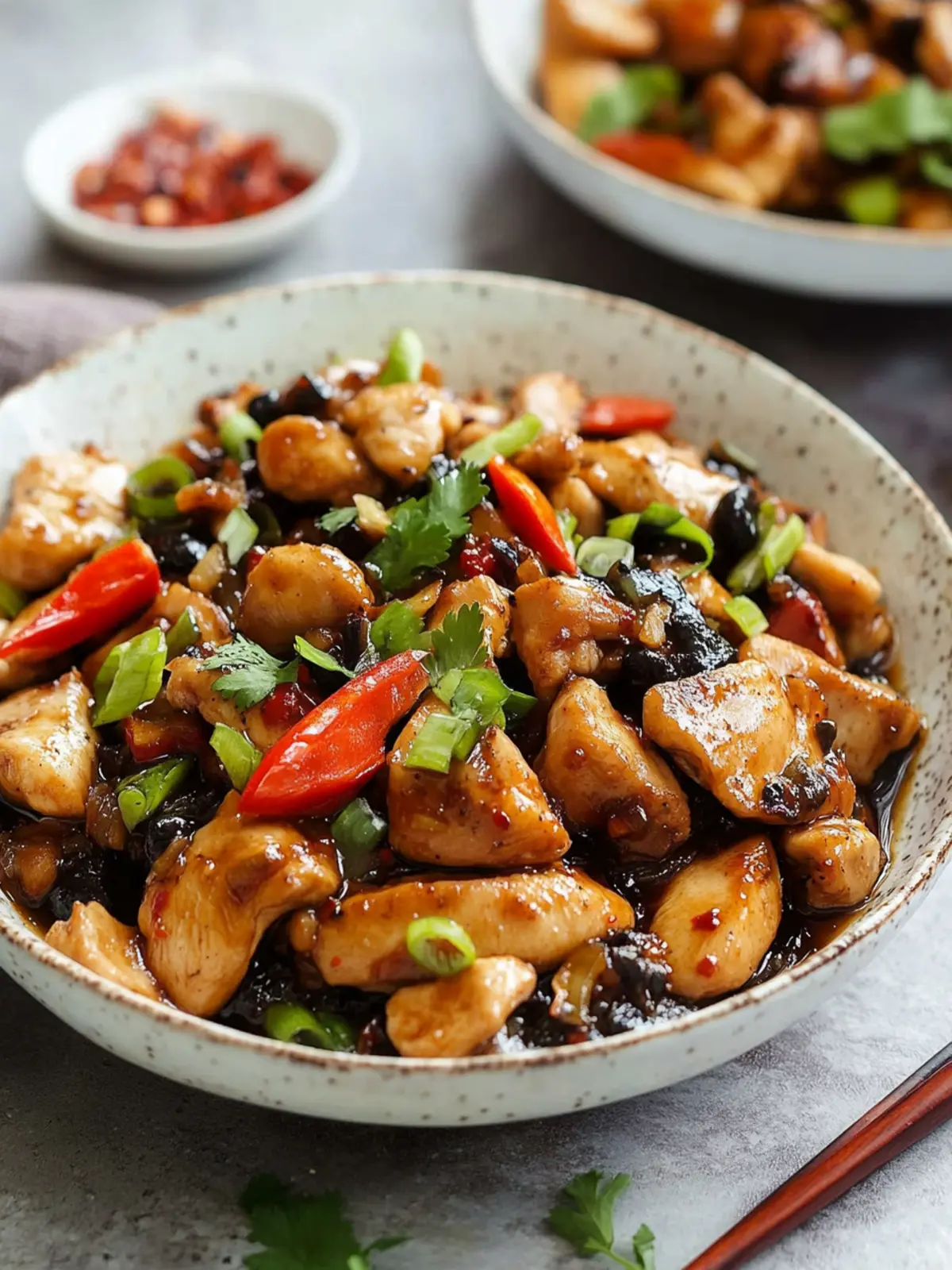 Chicken with Black Bean Sauce