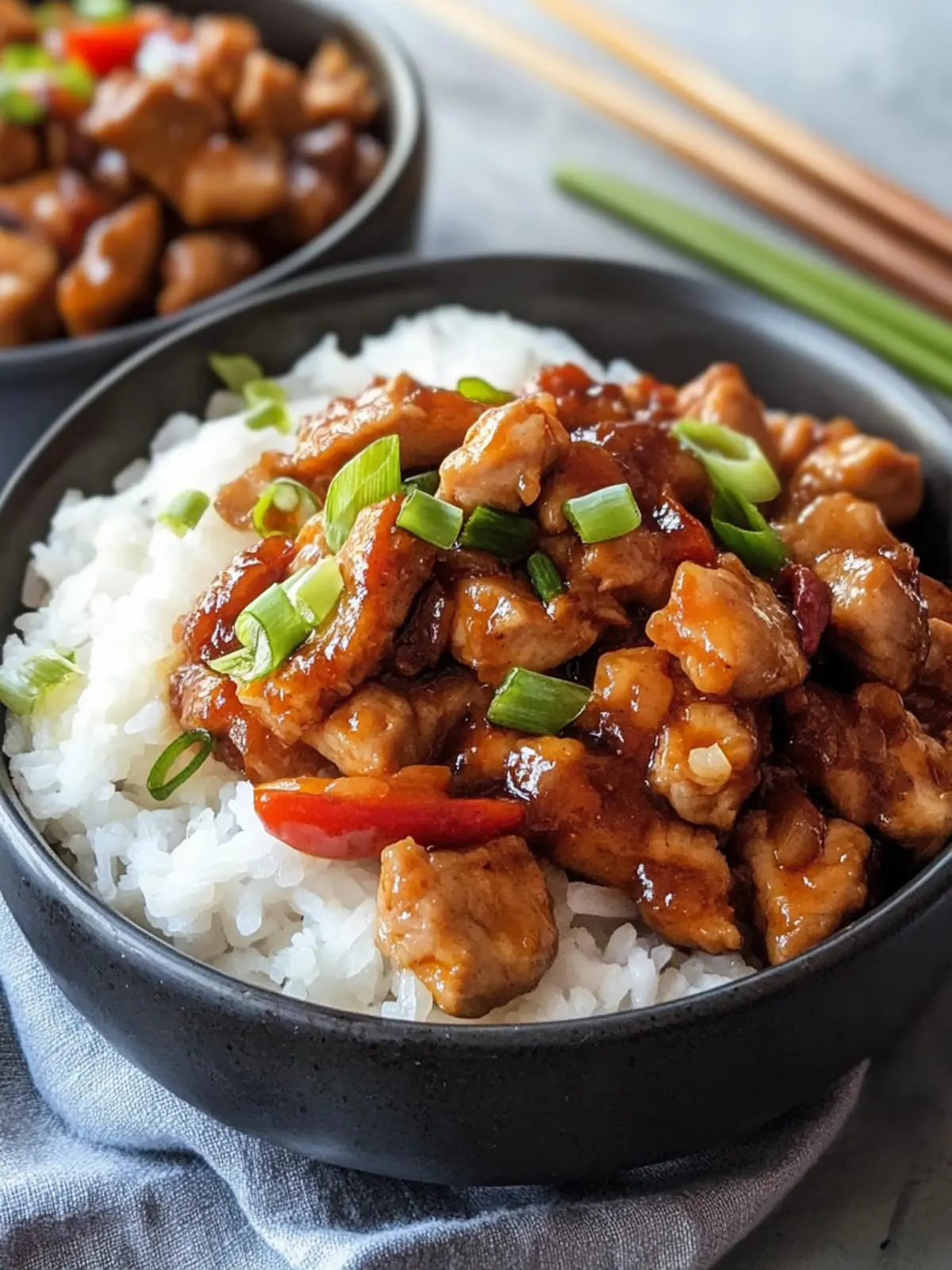Spicy Garlic Ginger Pork