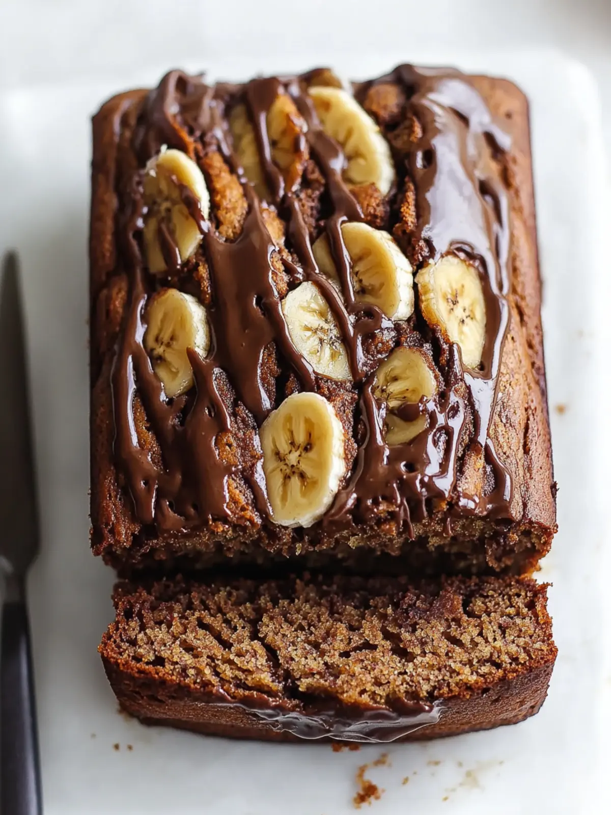 Nutella Banana Bread