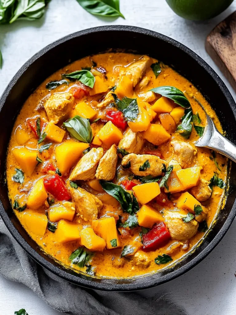 Mango Chicken Curry