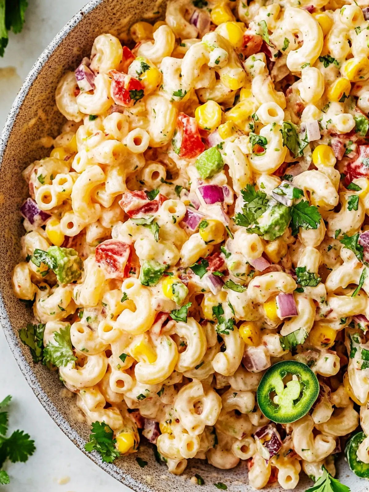 Mexican Macaroni Salad
