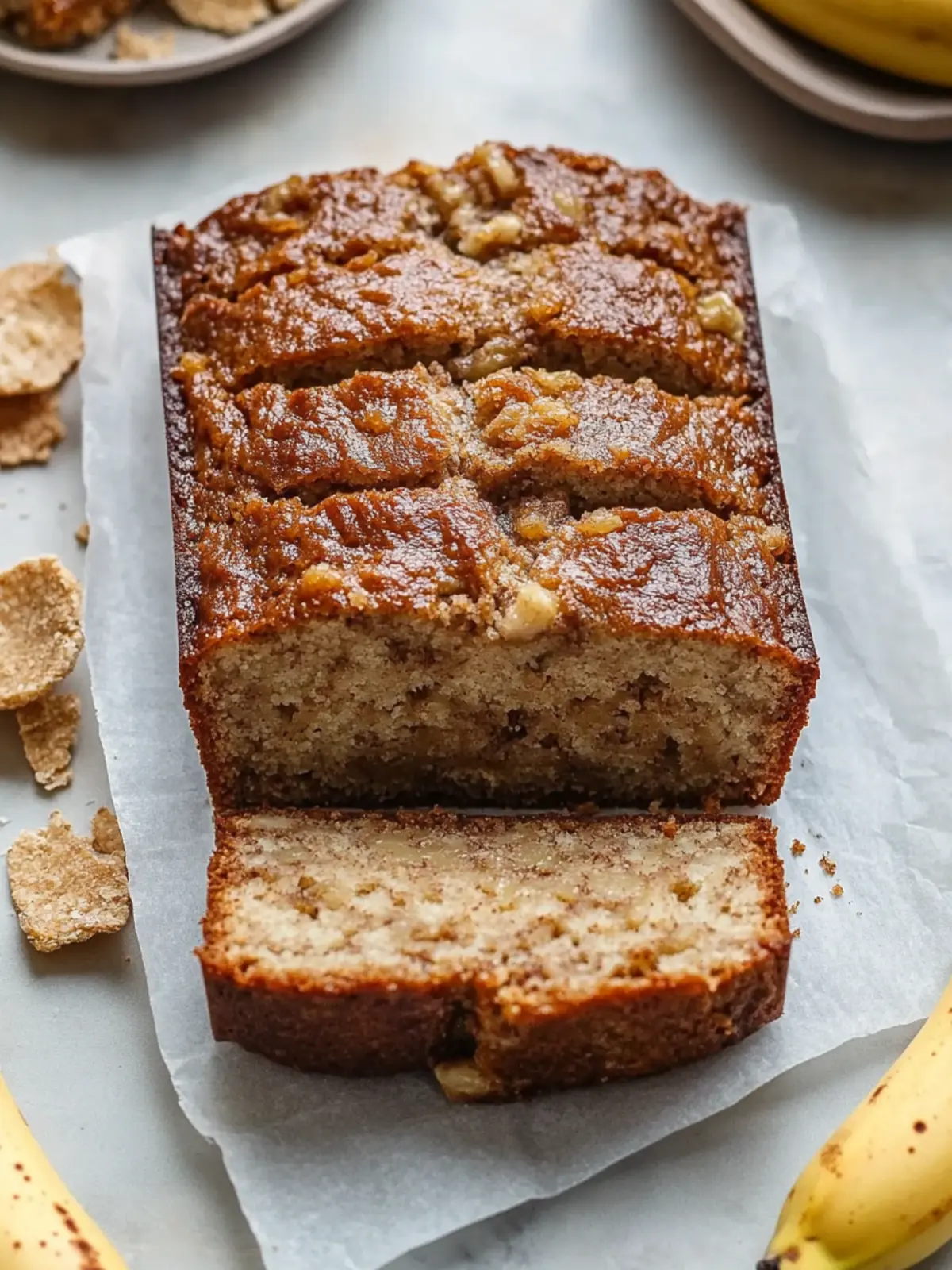 Cinnamon Crunch Banana Bread