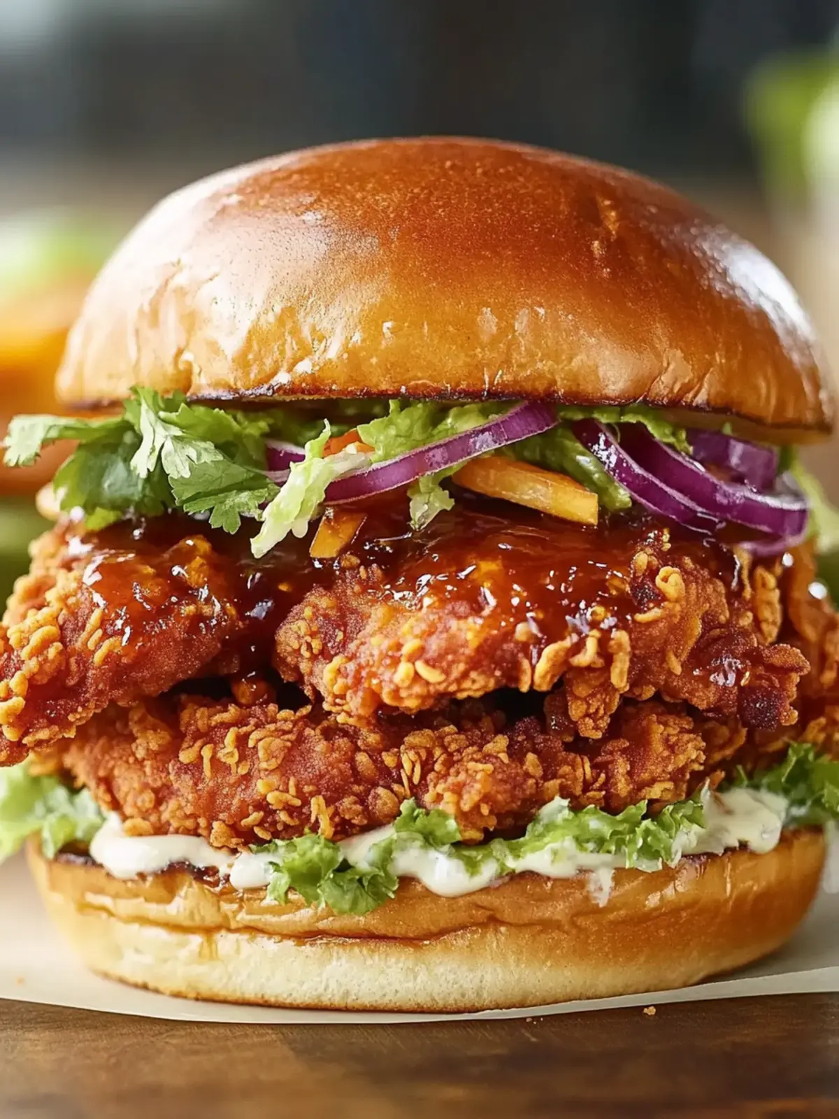 Honey Chipotle Fried Chicken Sandwich Recipe