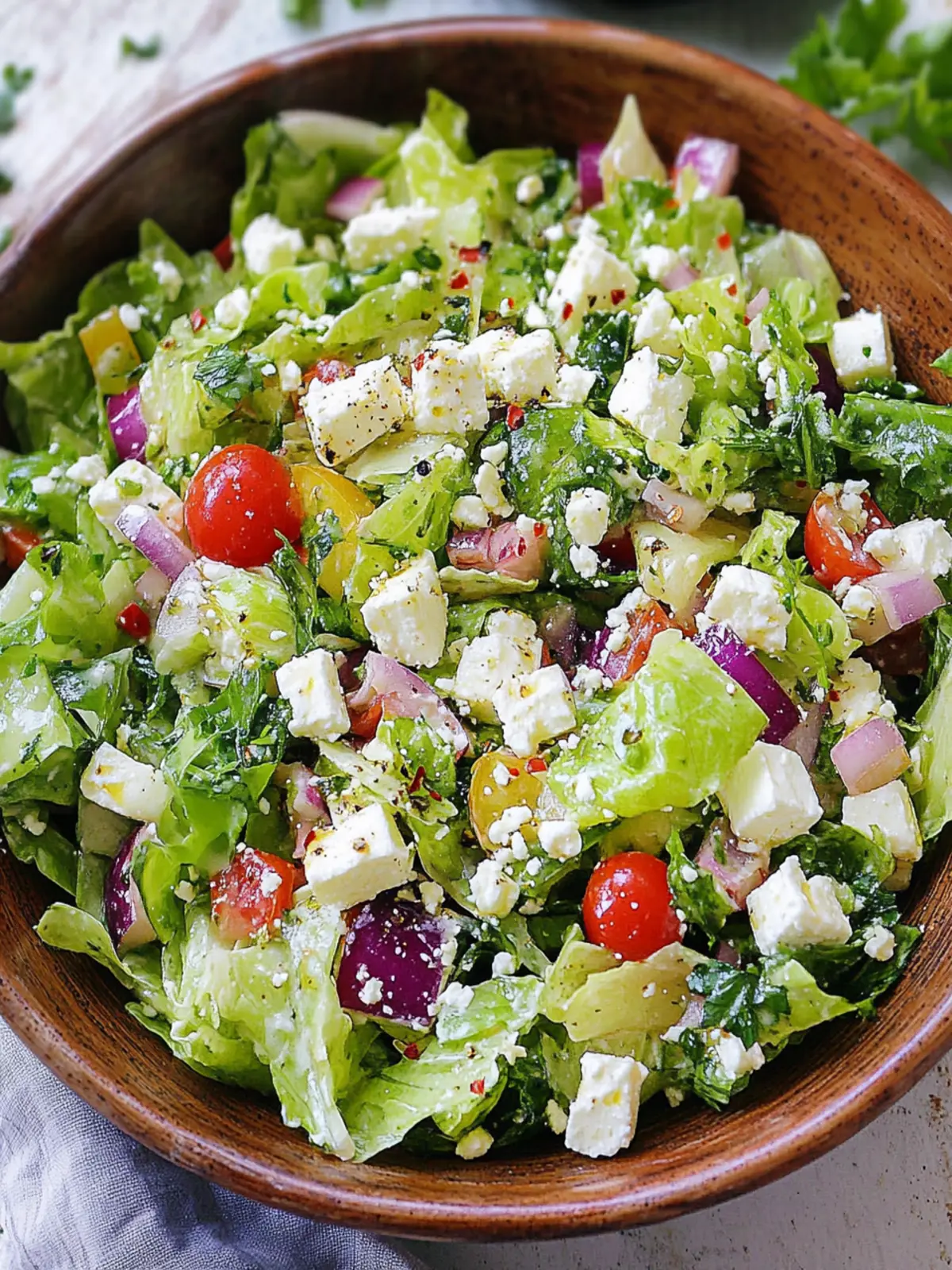 Feta Chopped Salad