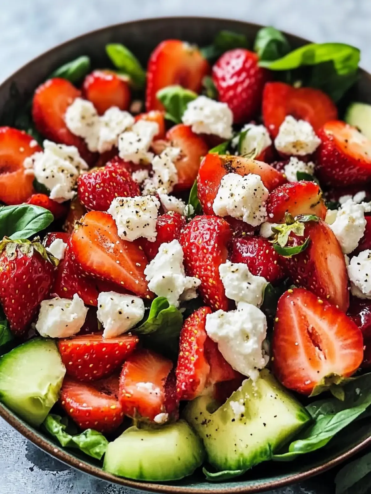 Revitalize Your Meals with Easy Strawberry Goat Cheese Salad