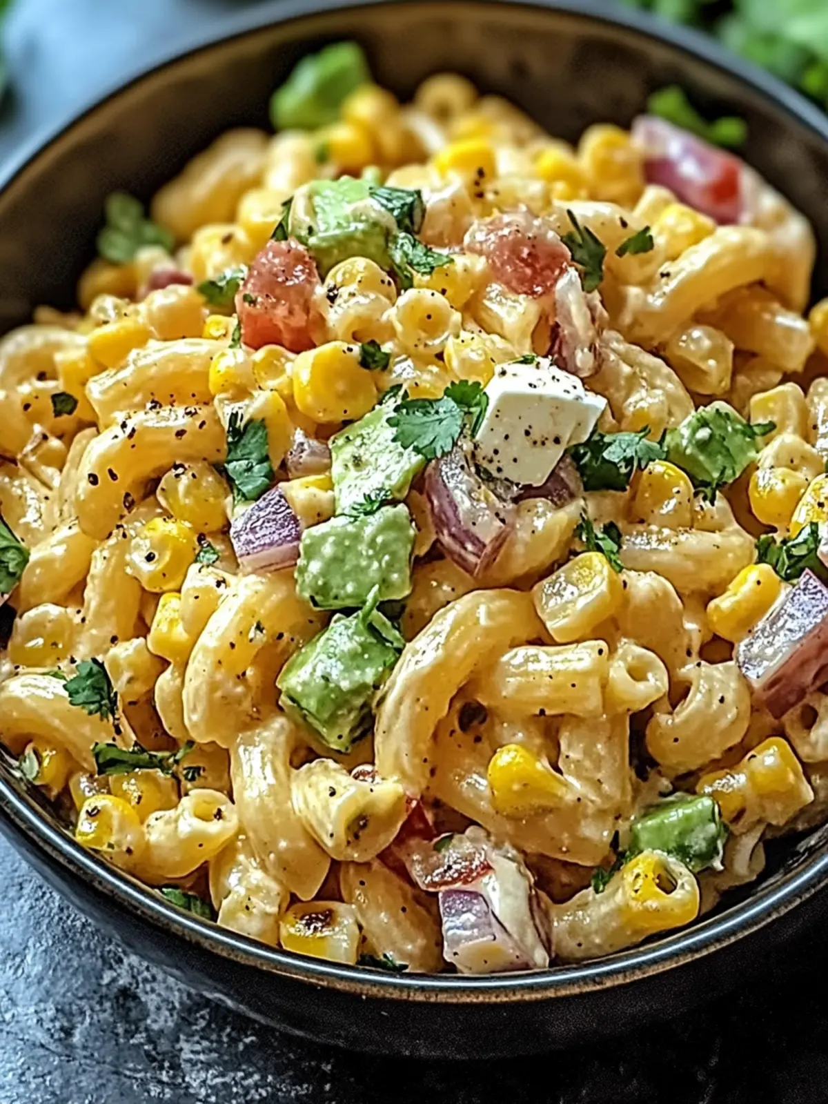 Mexican Street Corn Pasta Salad