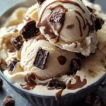 Homemade Moose Tracks Ice Cream
