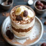Tiramisu Protein Overnight Oats
