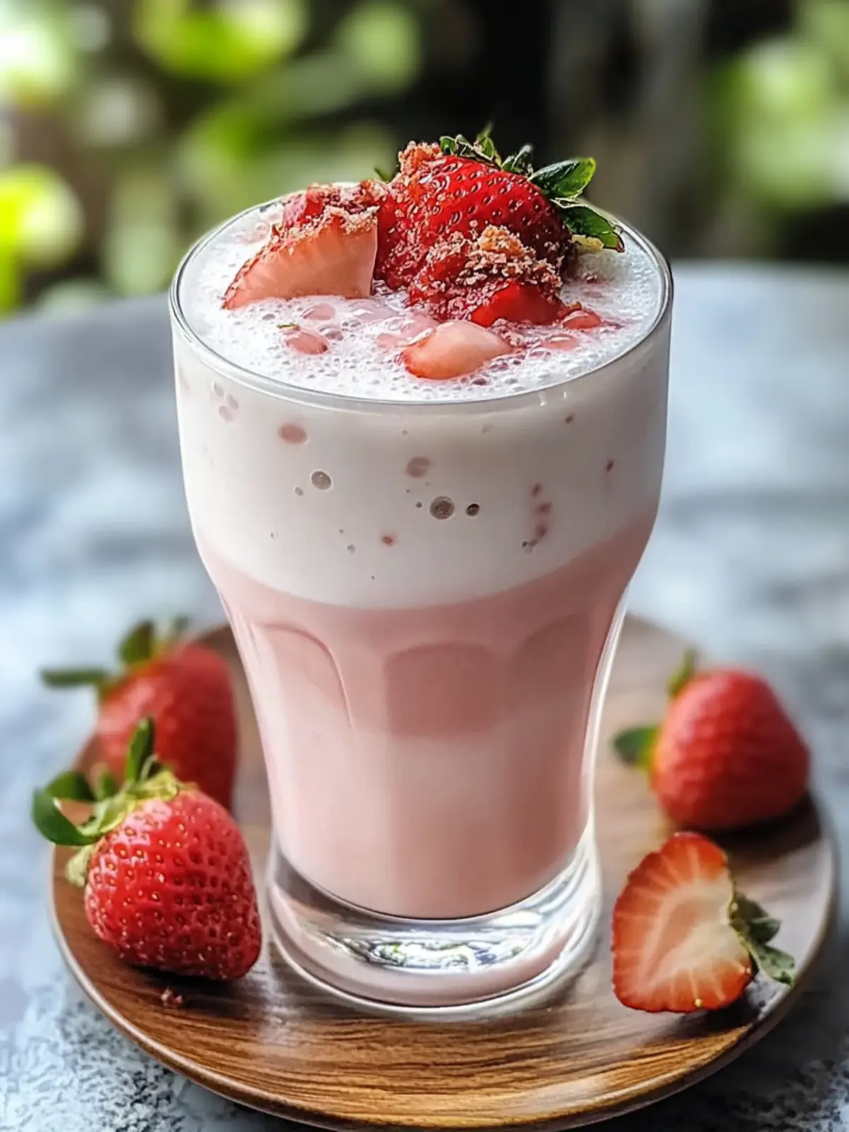 Strawberry Earl Grey Milk Tea