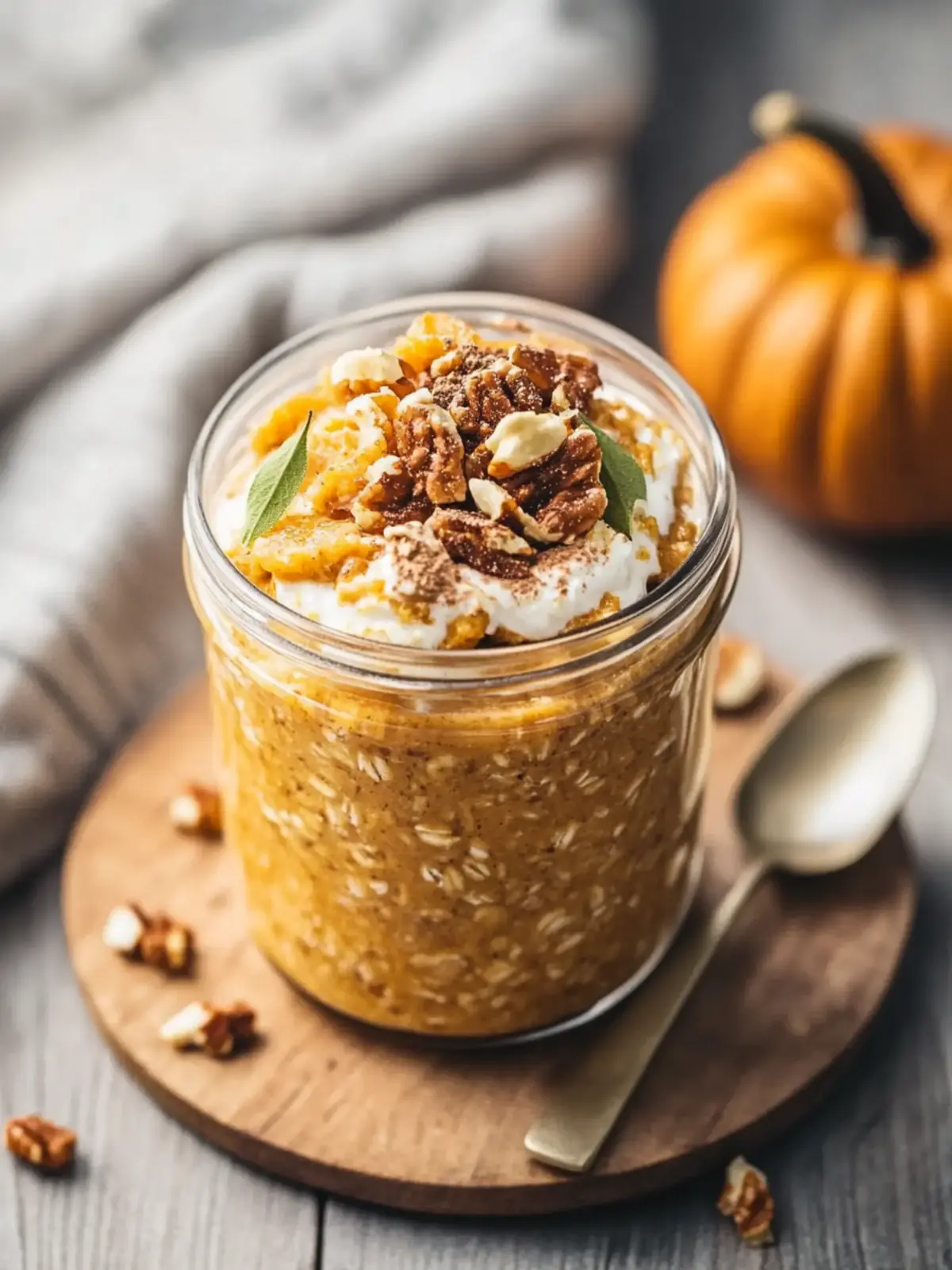 The Ultimate Pumpkin Pie Overnight Oats