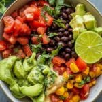 Zesty Lime Marinated Black Bean Bowl