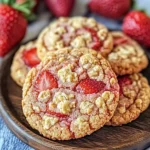 Strawberry Crunch Cookies