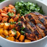 Blackened Chicken and Sweet Potato Bowls