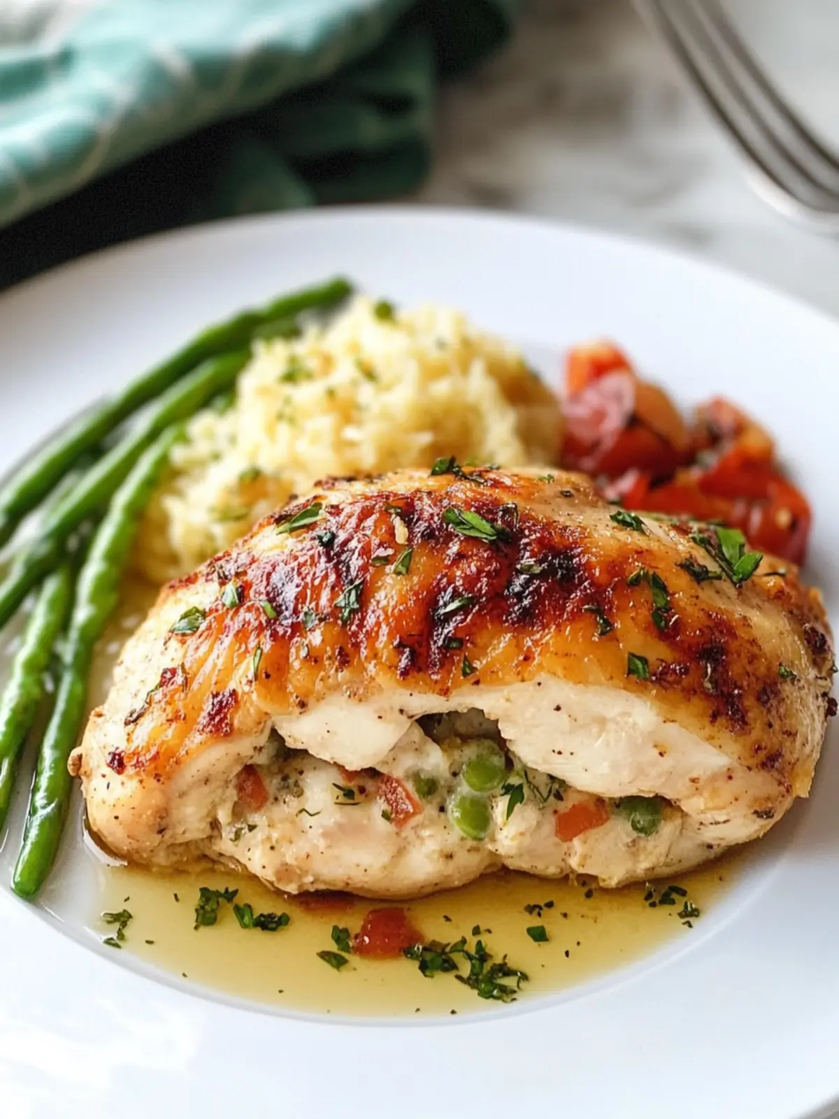 Ruth Chris Stuffed Chicken