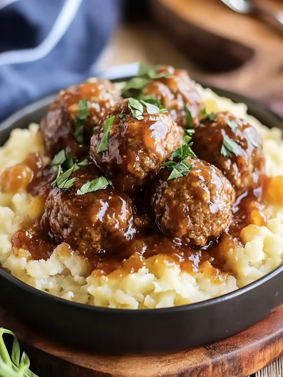 Salisbury Steak Meatballs