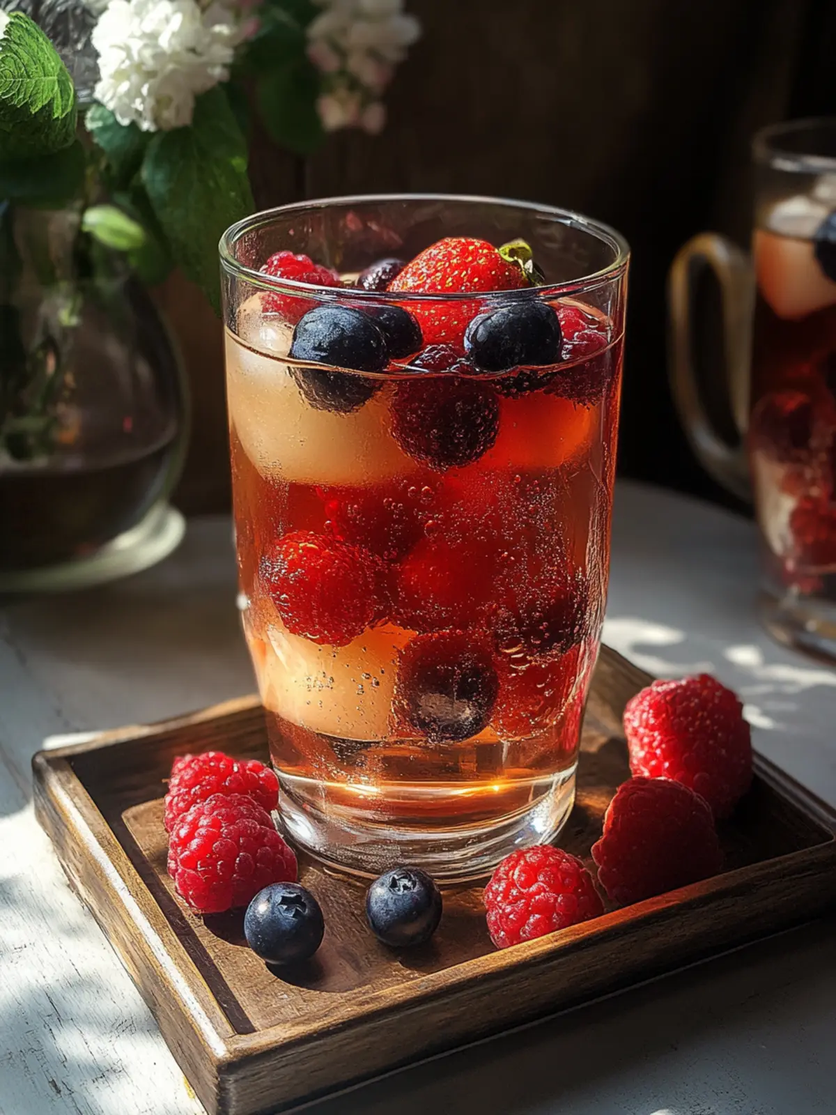 Mixed Berry & Ginger Tea