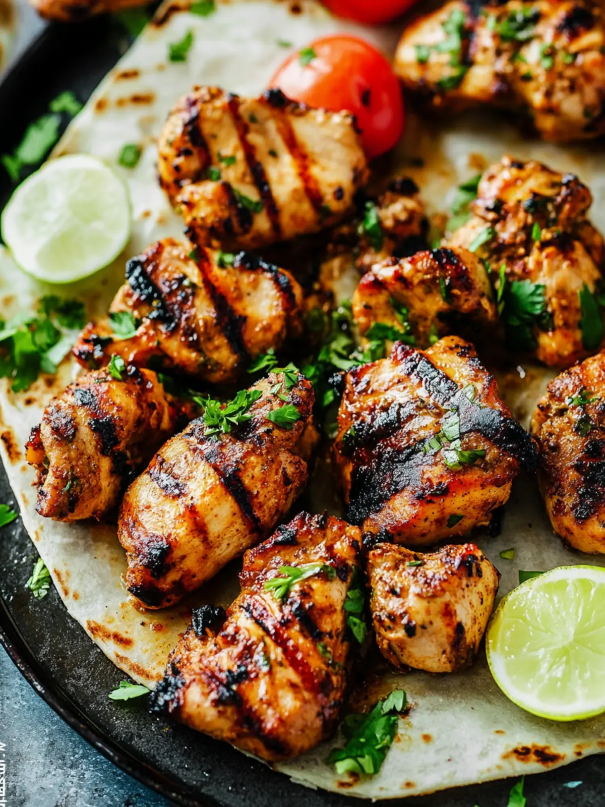 Grilled Chicken Shawarma Recipe