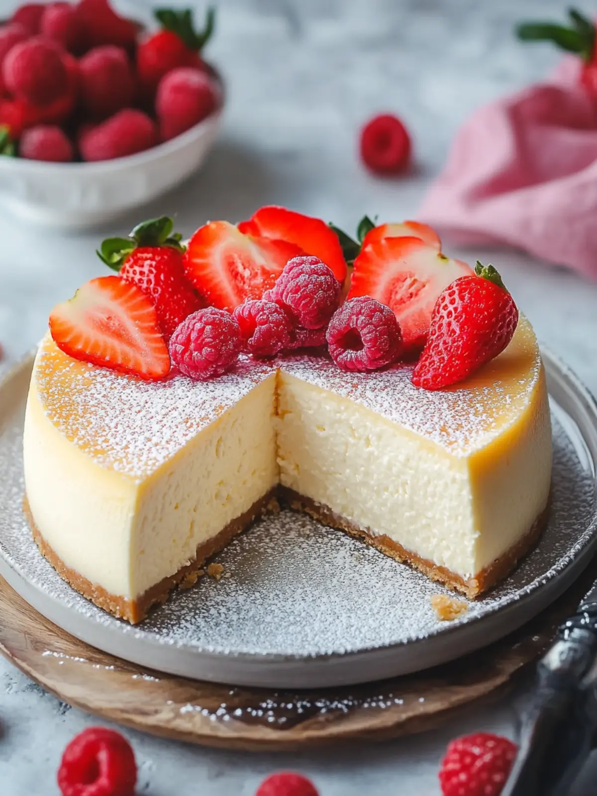 Creamy Viral 2-Ingredient Japanese Cheesecake
