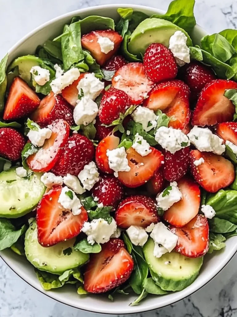 Revitalize Your Meals with Easy Strawberry Goat Cheese Salad