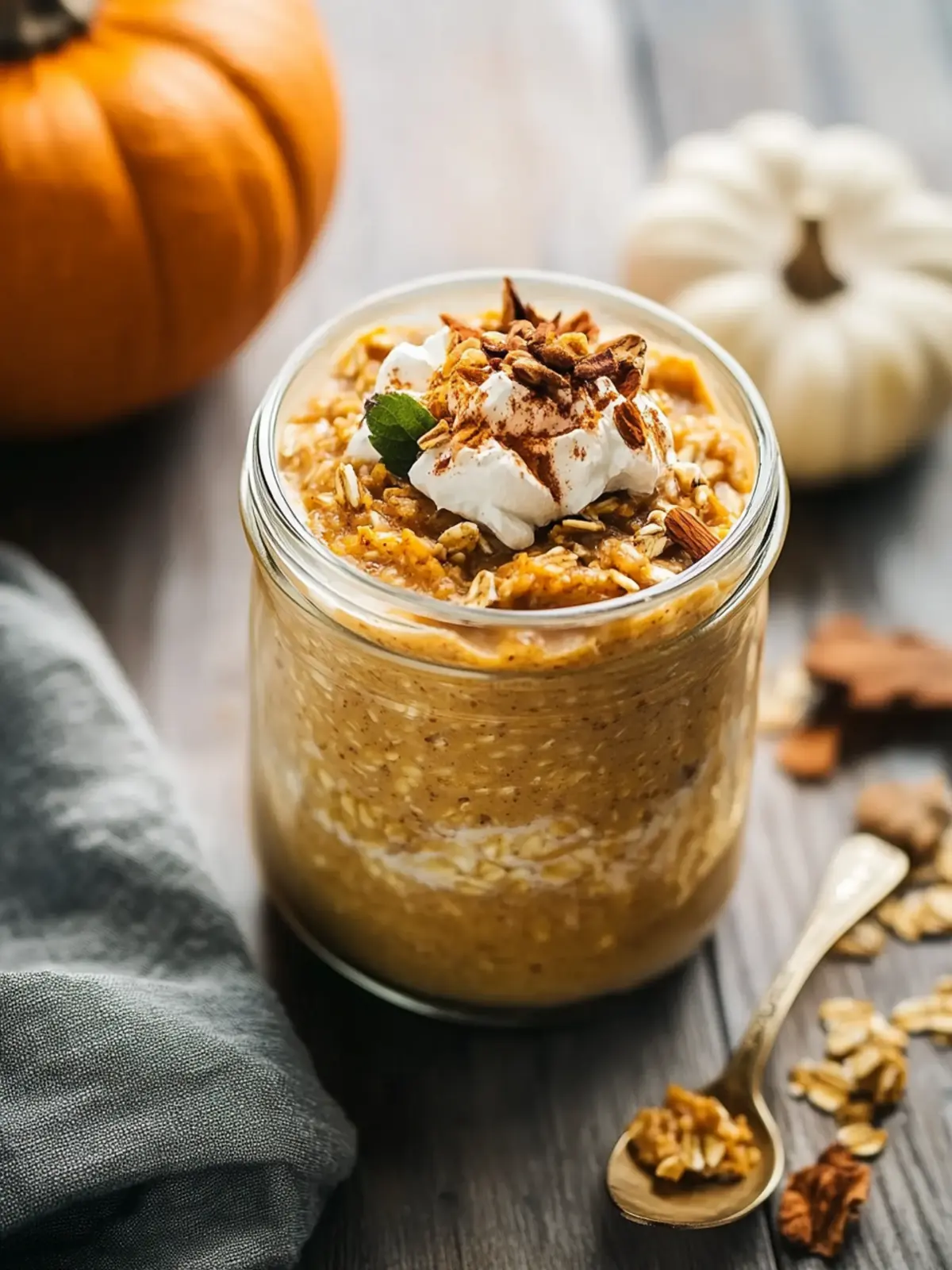 The Ultimate Pumpkin Pie Overnight Oats