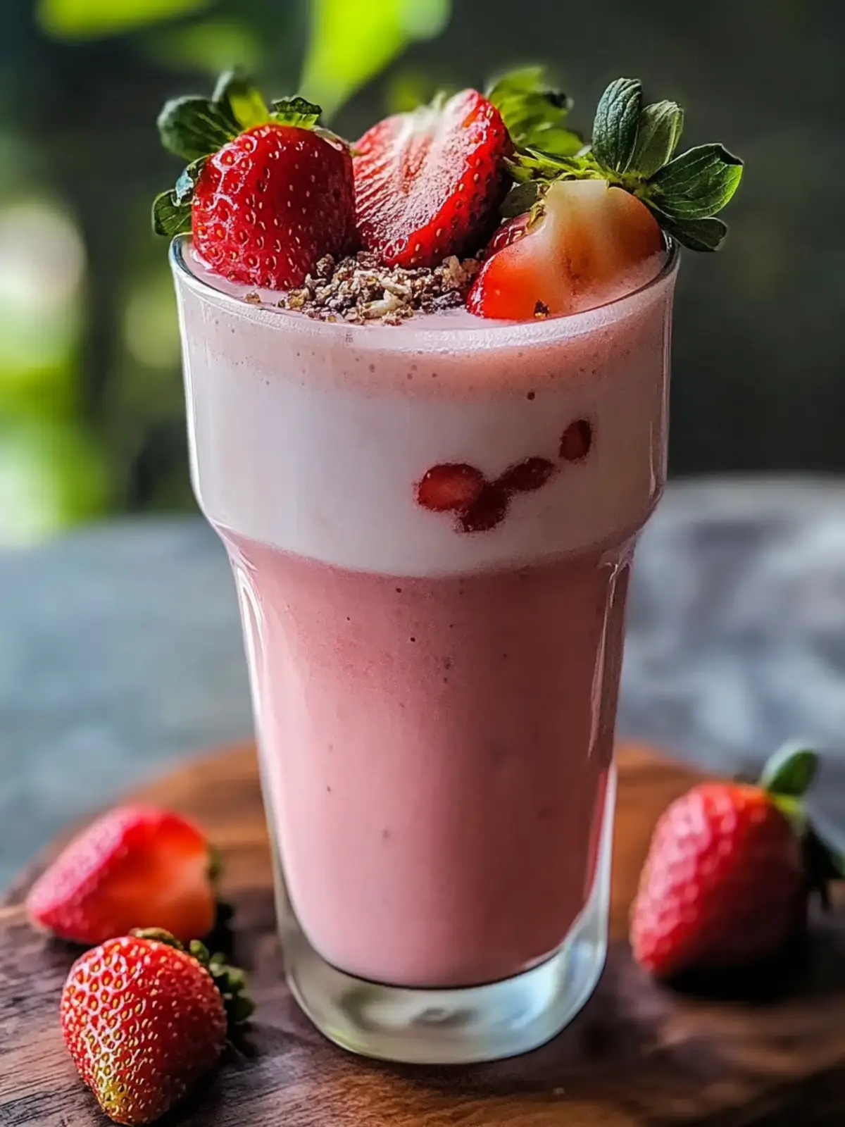 Strawberry Earl Grey Milk Tea