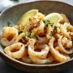 Easy Sauteed Calamari with Garlic