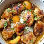 Coconut Peach Chicken
