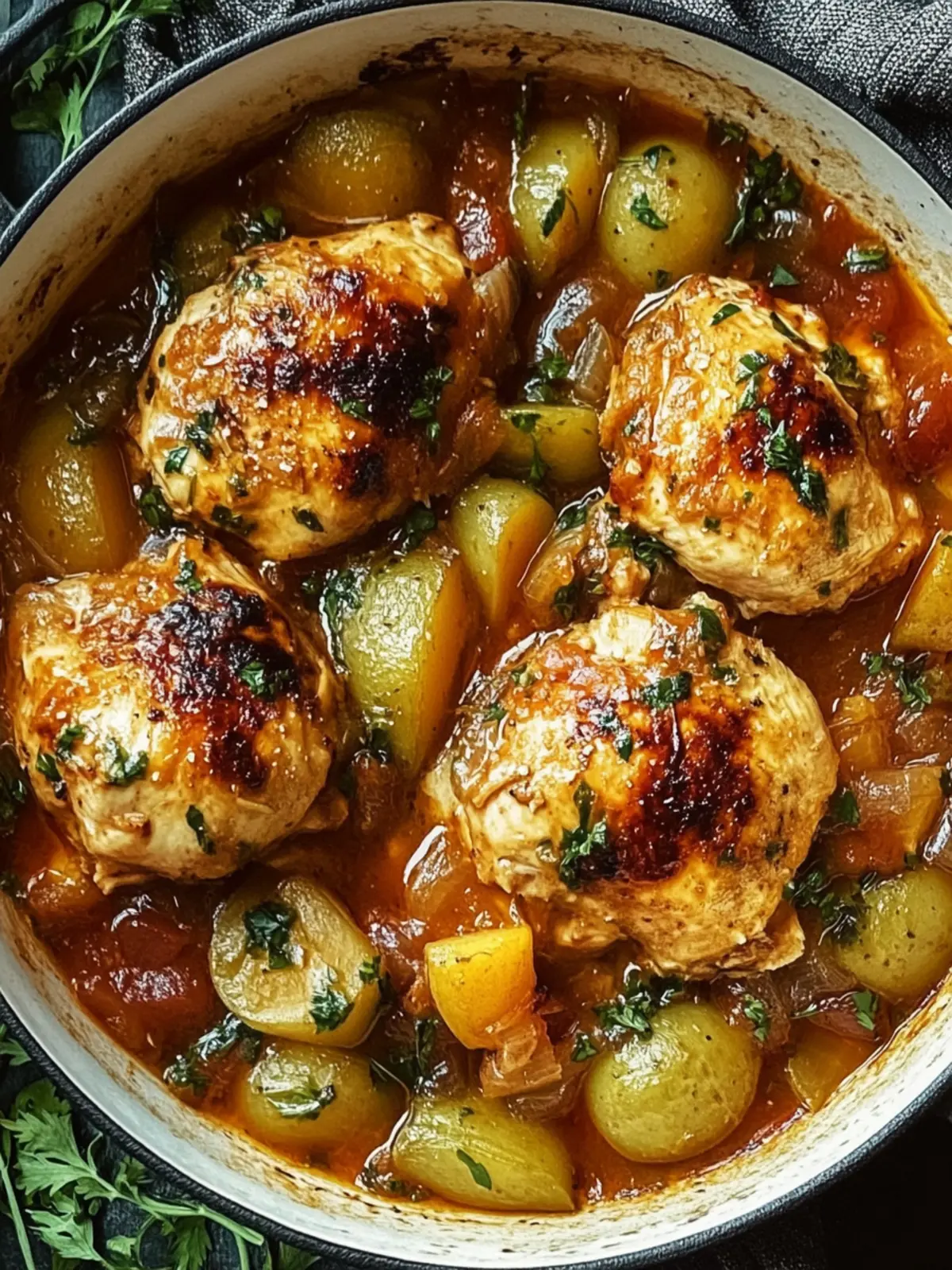 Savor Chicken Marengo