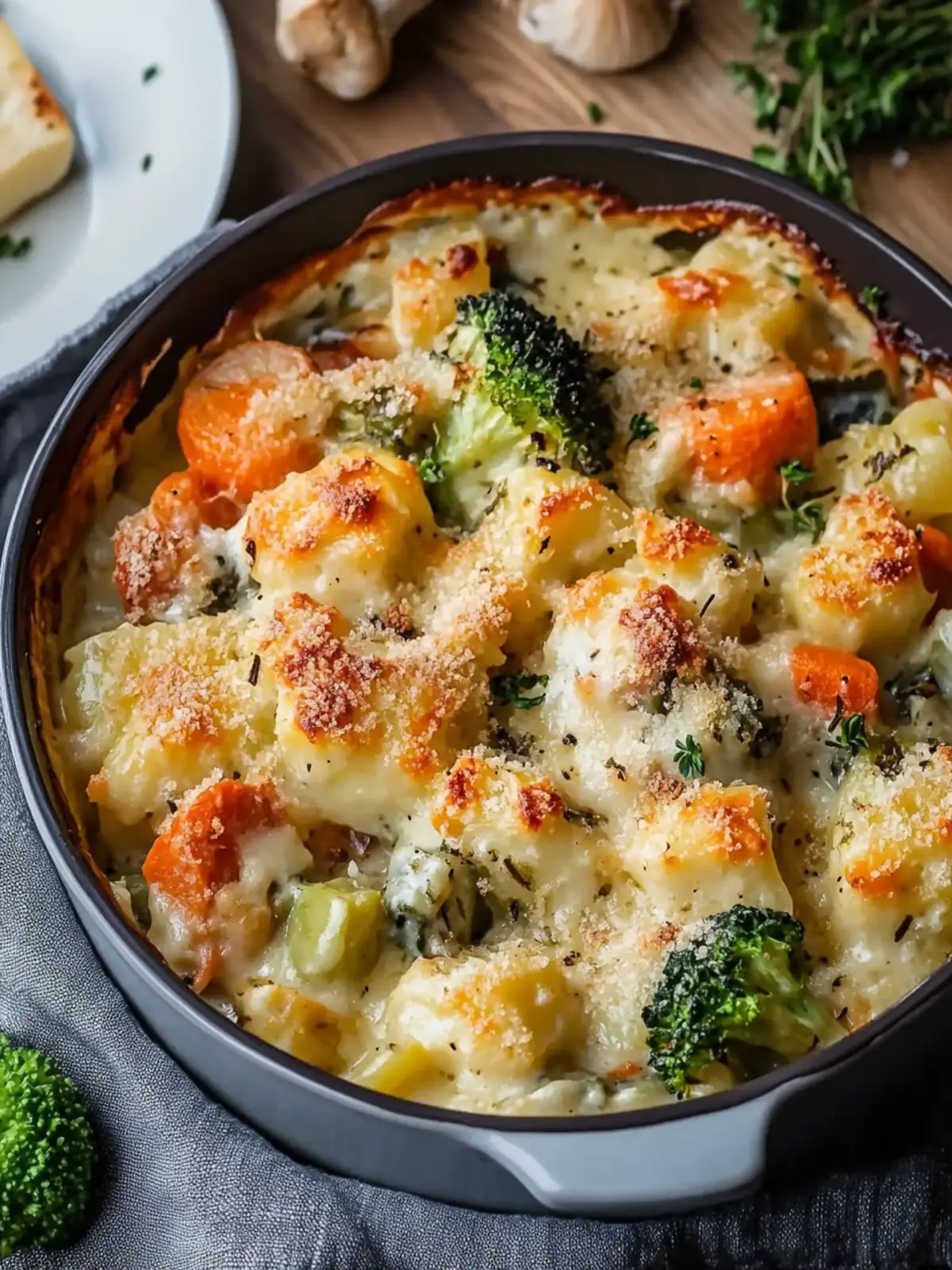 Creamy Winter Vegetable Casserole