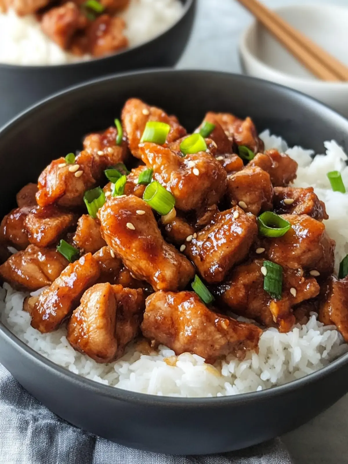 Spicy Garlic Ginger Pork