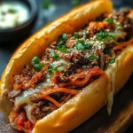 Savory Korean Kimchi Bulgogi Cheesesteak