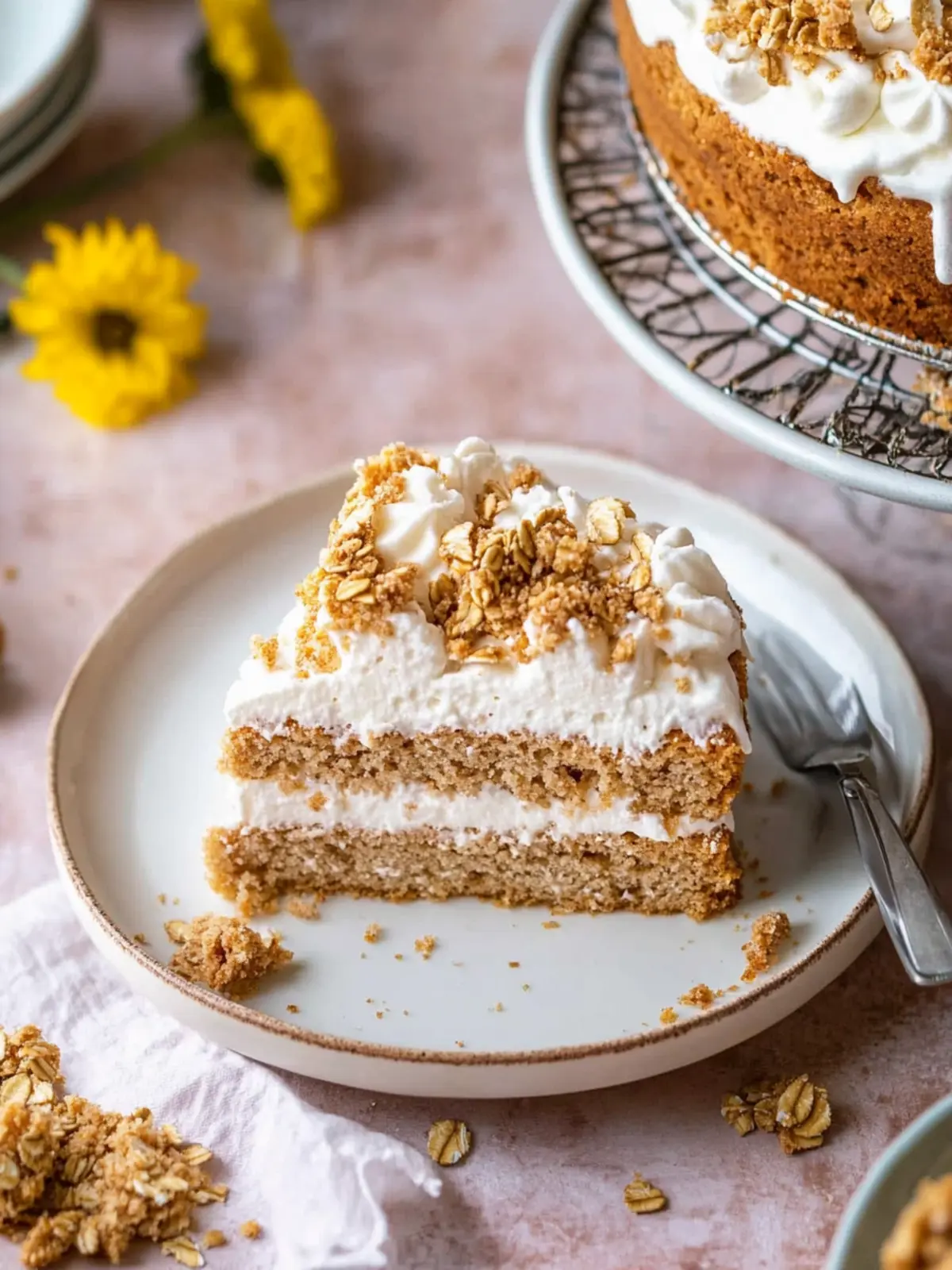 Oatmeal Cream Pie Cake