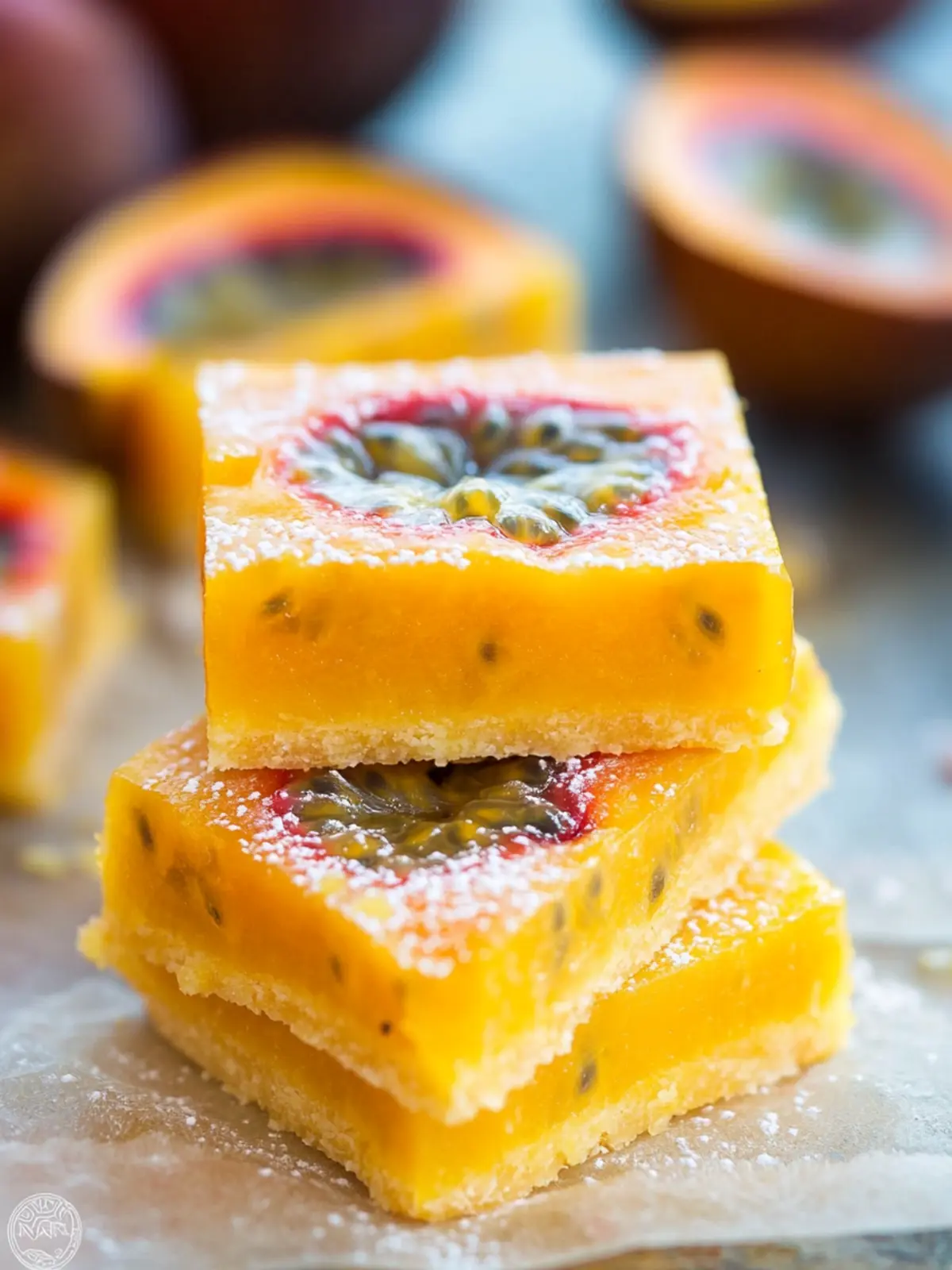 Passion Fruit Bars