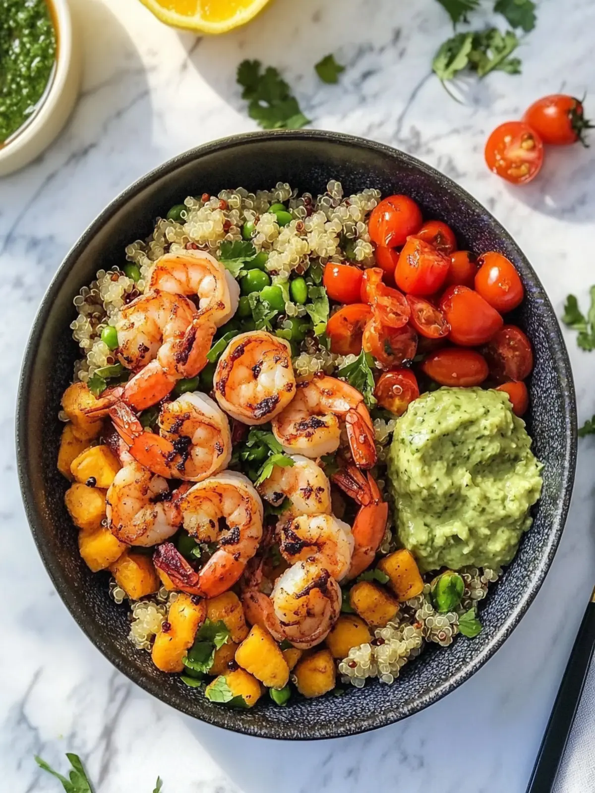 High-Protein Shrimp and Quinoa Power Bowl