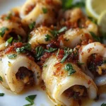 Greek Stuffed Calamari