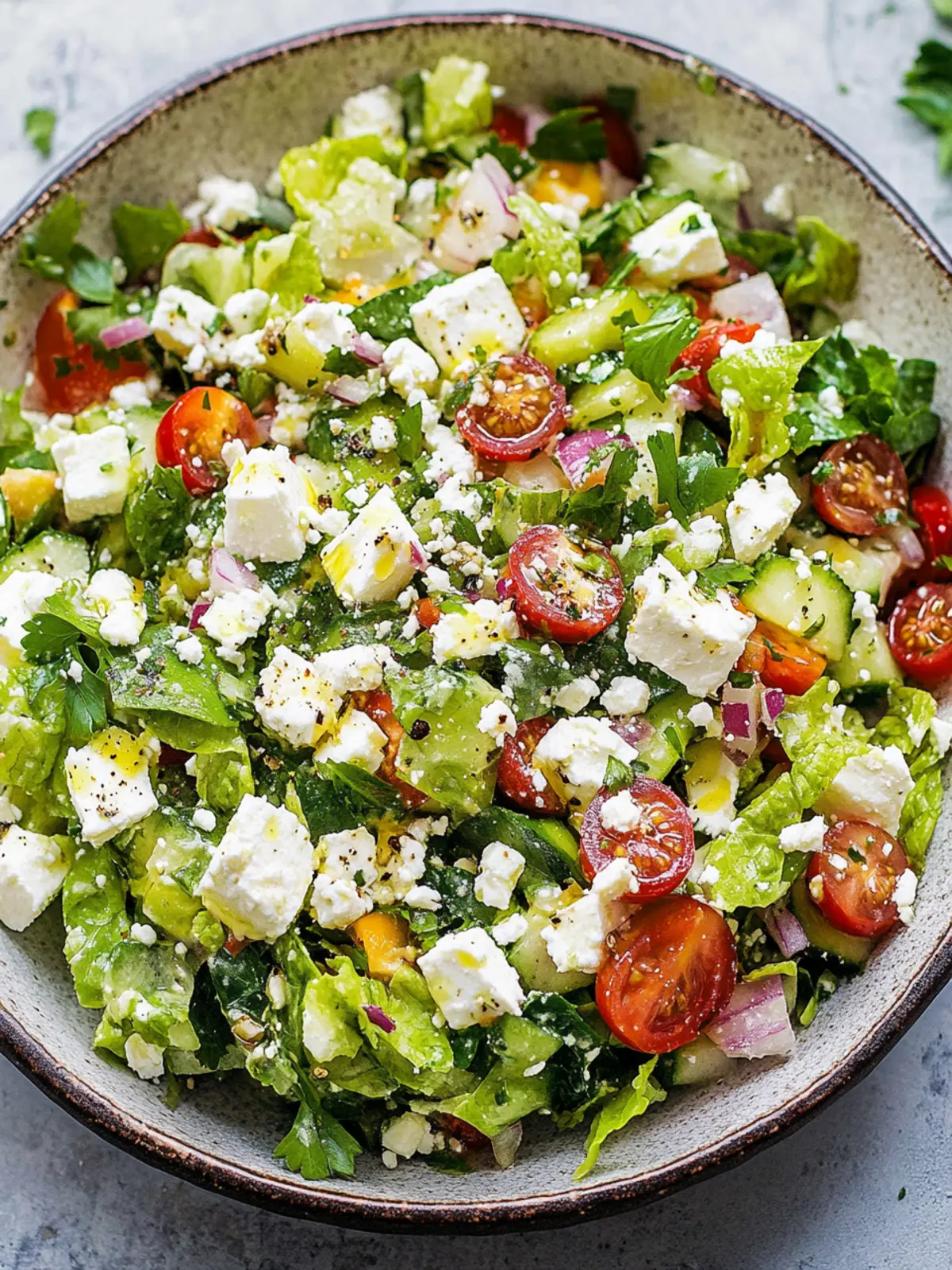 Feta Chopped Salad