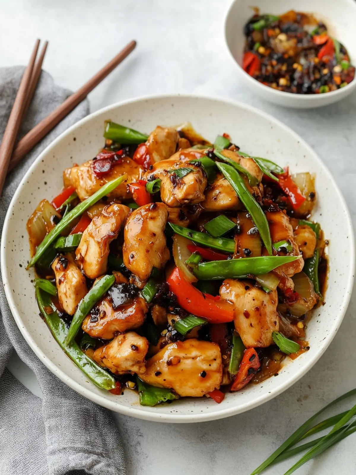 Chicken with Black Bean Sauce