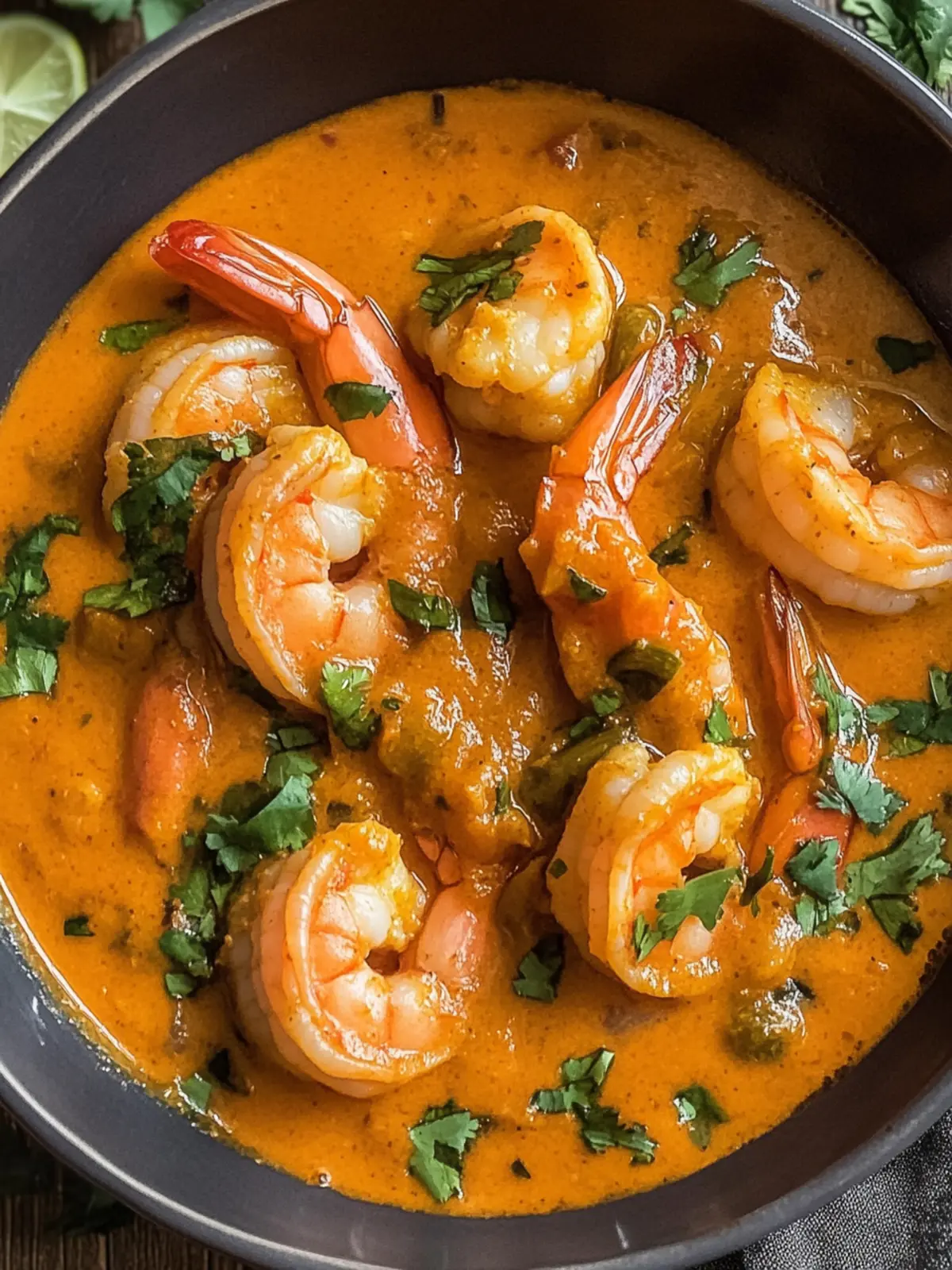 Zesty Indian Shrimp Curry