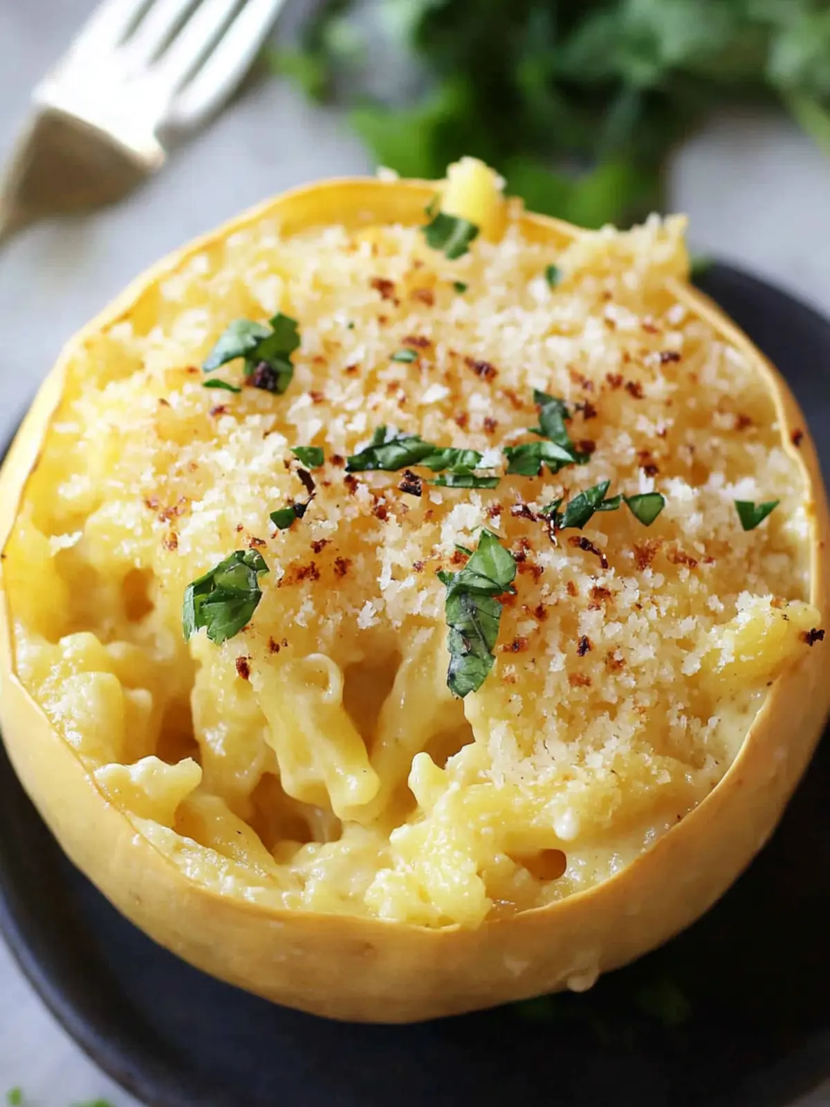 Spaghetti Squash Mac and Cheese