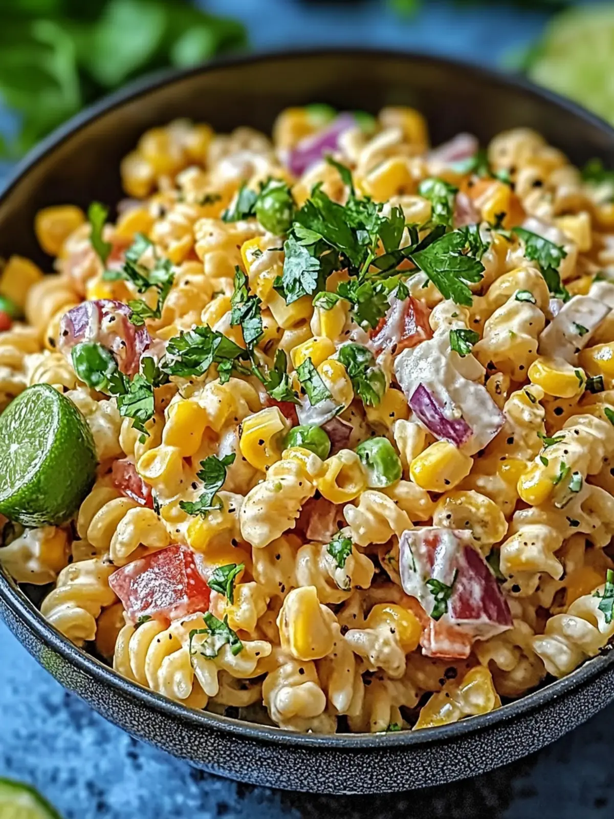 Mexican Street Corn Pasta Salad