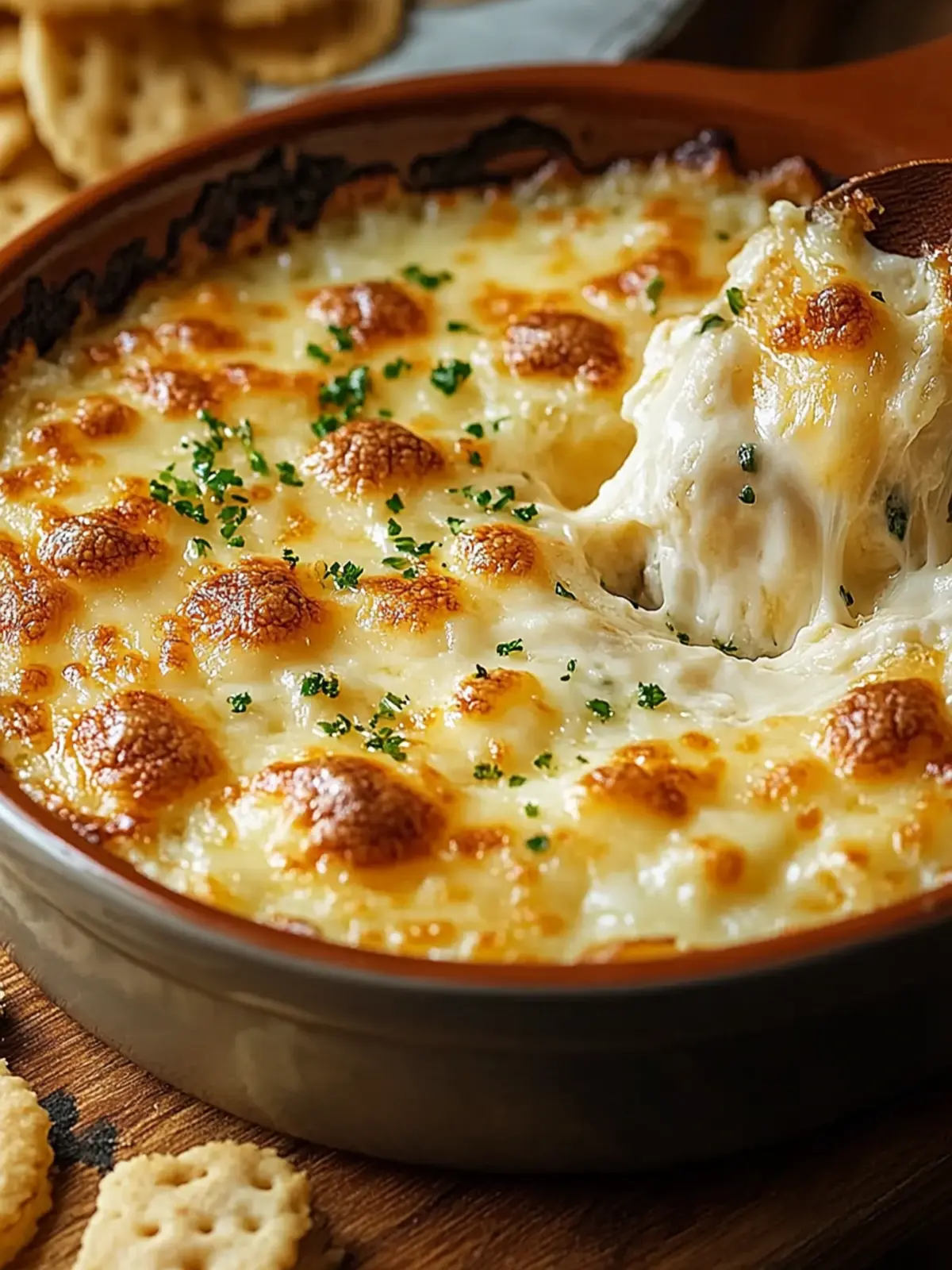 Double Cheese Onion Dip