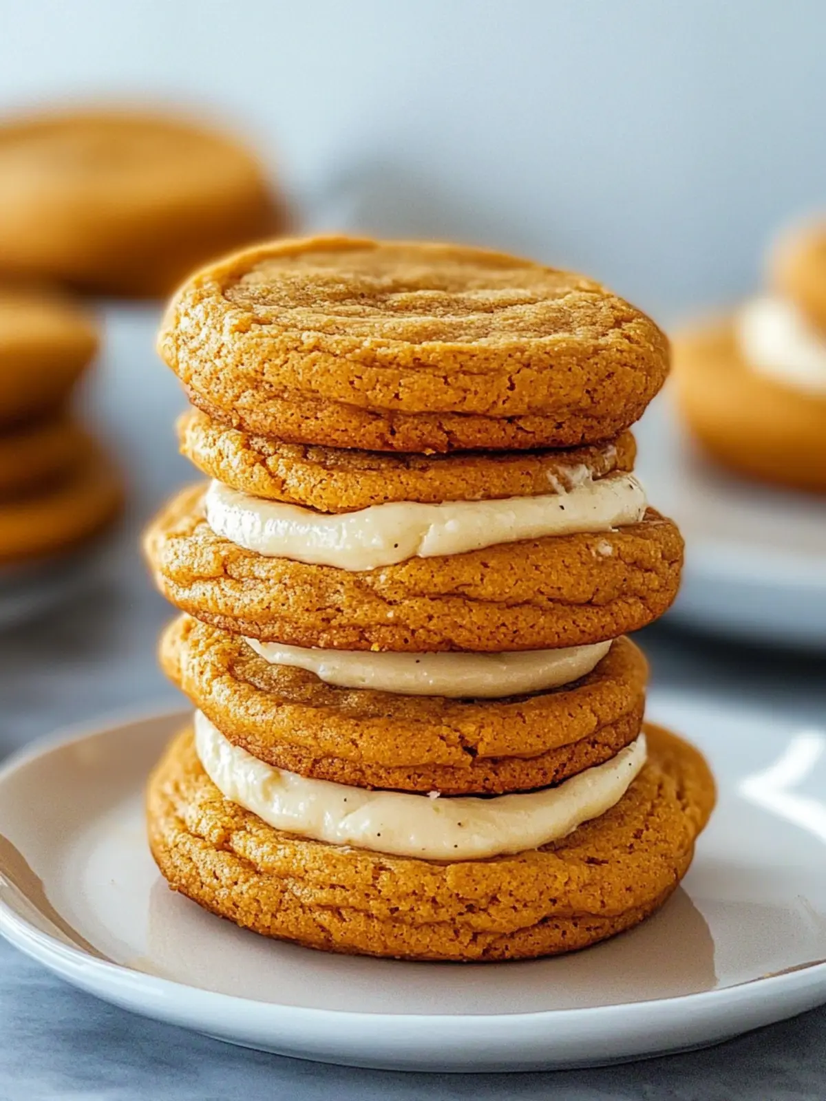 Pumpkin Cheesecake Cookies