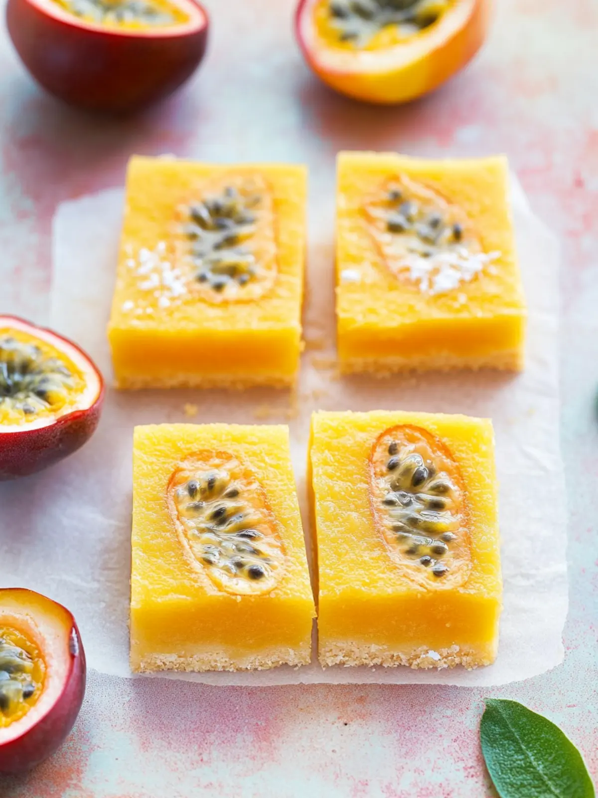 Passion Fruit Bars