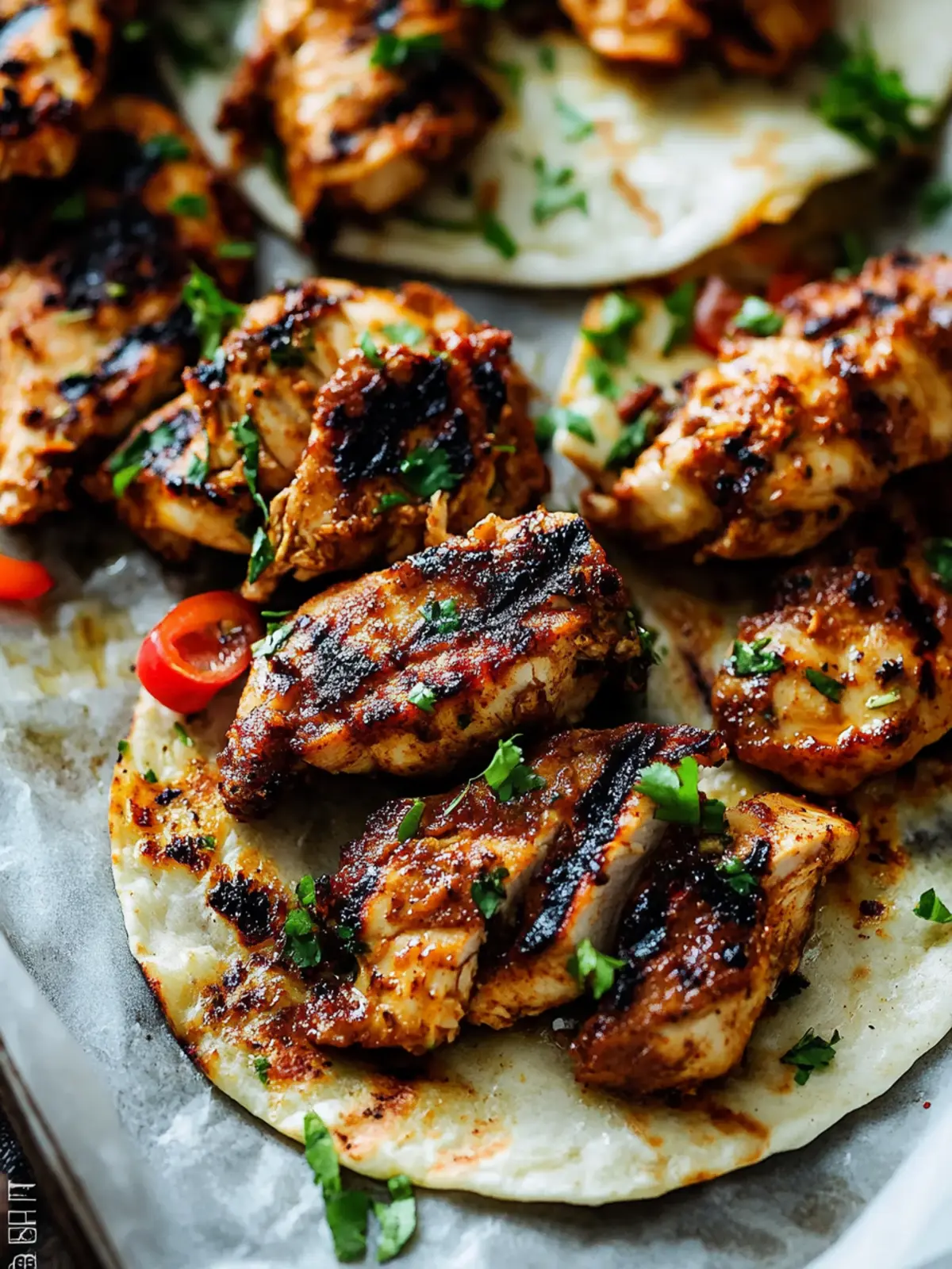 Grilled Chicken Shawarma Recipe