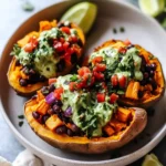 Black Bean Stuffed Sweet Potatoes (Vegan)