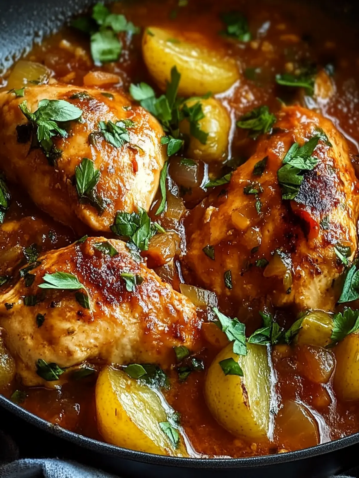 Savor Chicken Marengo