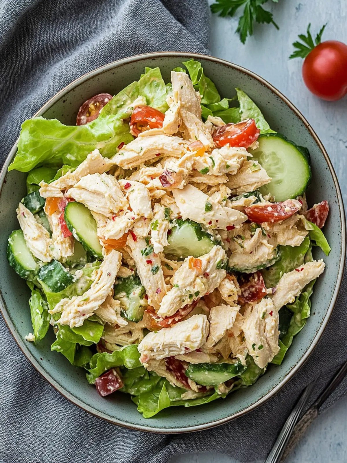 High Protein Chicken Salad