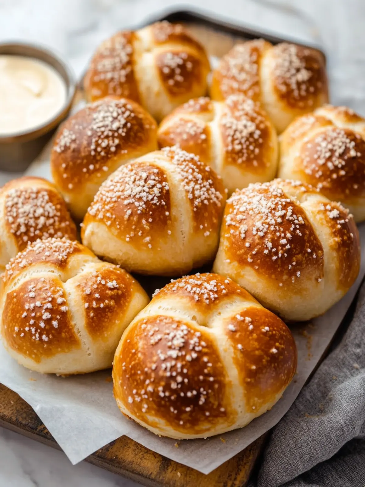Pretzel Rolls